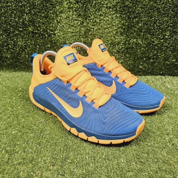 Nike Free Trainer 5.0 Military Blue Atomic Mango Sneakers 644671-480 Mens 8